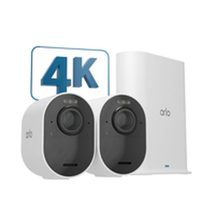 Arlo ARL0193108142540 Kit de 2 Cámaras de Seguridad Ultra V2 para Exterior con Visión Nocturna y Alimentación por Batería 2 Arlo ARL0193108142540 Kit de 2 Cámaras de Seguridad Ultra V2 para Exterior con Visión Nocturna y Alimentación por Batería 2