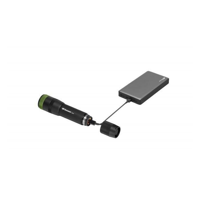 GP CR42 Linterna Recargable 1000 Lúmenes, 170m Alcance, IPX7, 40h Autonomía para Aventura y Outdoor 4