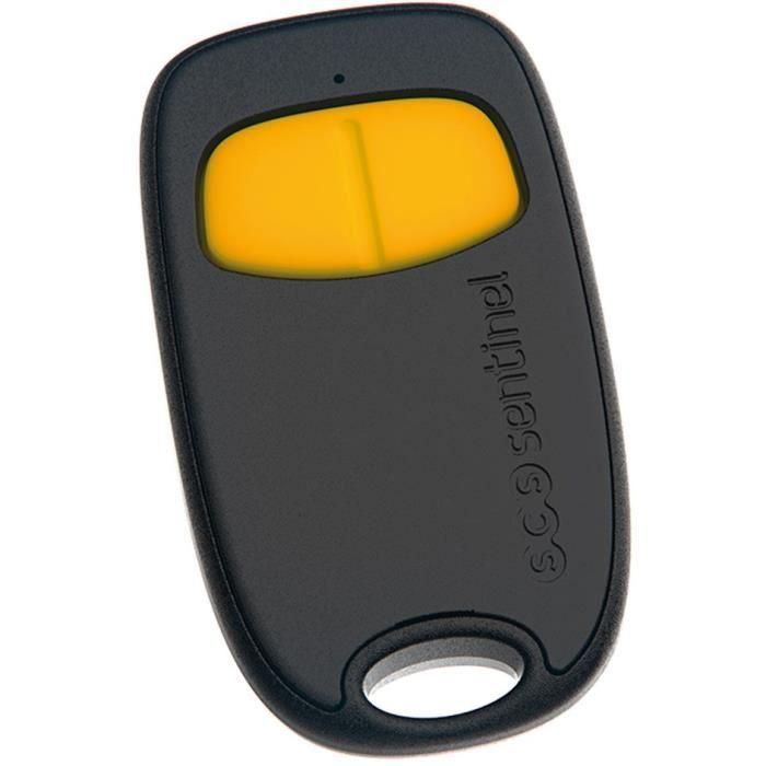 Mando a distancia de 2 canales - SCS SENTINEL - SimplyControl - Amarillo, alcance 40m, frecuencia 433,92 MHz, pila de litio CR2032 incluida 1 Mando a distancia de 2 canales - SCS SENTINEL - SimplyControl - Amarillo, alcance 40m, frecuencia 433,92 MHz, pila de litio CR2032 incluida 1