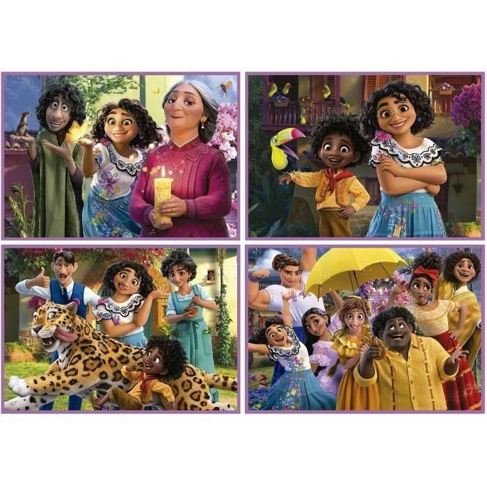 Puzzles Multi 4 En 1 Disney Encanto 50-80-100-150 19581 Educ 1