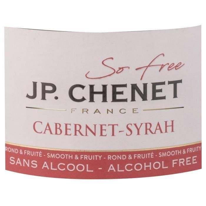 J.P. Chenet - Cabernet-Syrah - Sin alcohol 1 J.P. Chenet - Cabernet-Syrah - Sin alcohol 1