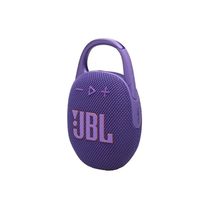 Altavoz con Bluetooth JBL Clip 5/ 7W/ 1.0/ Púrpura 2 Altavoz con Bluetooth JBL Clip 5/ 7W/ 1.0/ Púrpura 2