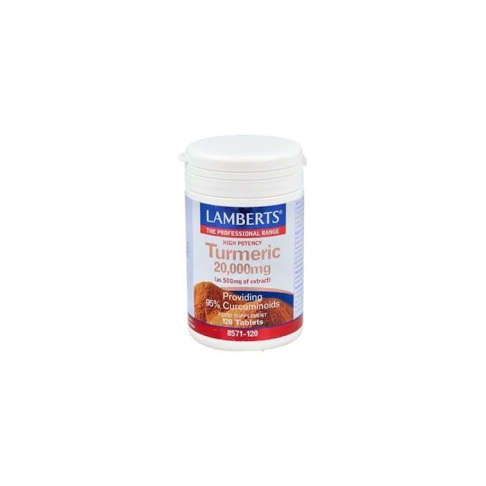 Cúrcuma O Turmeric 20.000 Mg. 120 Caps.