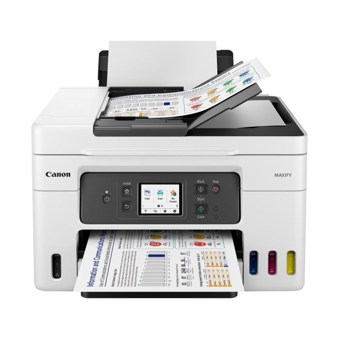 Multifunción Recargable Canon MAXIFY GX4050 MegaTank WiFi/ Fax/ Dúplex/ Blanca 1 Multifunción Recargable Canon MAXIFY GX4050 MegaTank WiFi/ Fax/ Dúplex/ Blanca 1