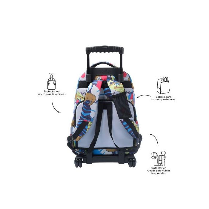 Totto Mochila Renglones con ruedas 26L - MA03ECO006-2416P-6YB 1