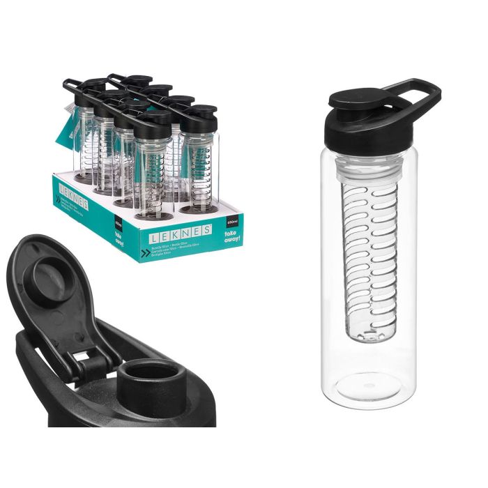 Botella Filtro 650Ml Leknes 9x24x7cm (Set de 24) 0 Botella Filtro 650Ml Leknes 9x24x7cm (Set de 24) 0
