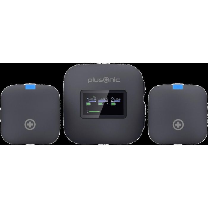 Plusonic Wireless Mikrofone Kit PS-TDS8 USB Type C/Lightning/3.5mm Klinke WiFi-Micro *ALLTRAVEL* 1 Plusonic Wireless Mikrofone Kit PS-TDS8 USB Type C/Lightning/3.5mm Klinke WiFi-Micro *ALLTRAVEL* 1