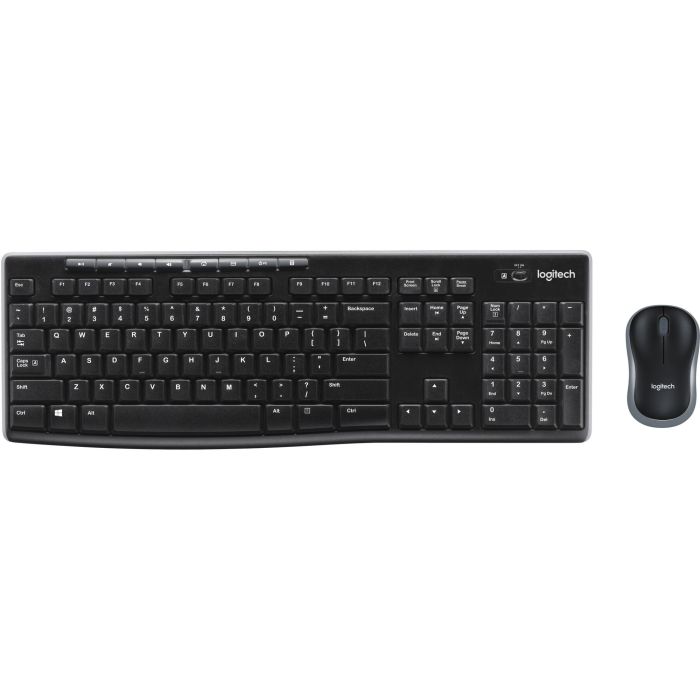 Logitech MK270 Combo Teclado y Ratón Inalámbrico Full-size Silencioso, Resistente a Líquidos, 1000 DPI, para Escuelas Windows/ChromeOS 0 Logitech MK270 Combo Teclado y Ratón Inalámbrico Full-size Silencioso, Resistente a Líquidos, 1000 DPI, para Escuelas Windows/ChromeOS 0