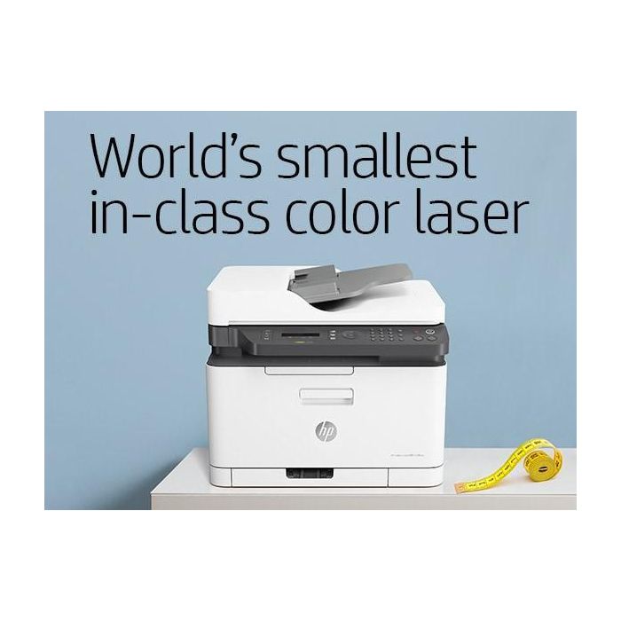 HP Color Laser MFP 179fnw - Impresora Multifunción Láser Color WiFi con ADF, Fax, AirPrint - Velocidad hasta 18 ppm, Resolución 600x600 ppp HP Color Laser MFP 179fnw - Impresora Multifunción Láser Color WiFi con ADF, Fax, AirPrint - Velocidad hasta 18 ppm, Resolución 600x600 ppp