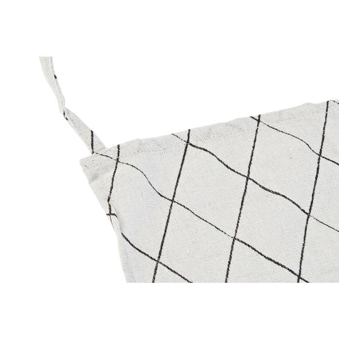 DKD Home Decor Delantal Básico Japan stripes Gris y Blanco de Mezcla de Algodón y Poliéster 80x70 cm Pack de 12 Unidades 2 DKD Home Decor Delantal Básico Japan stripes Gris y Blanco de Mezcla de Algodón y Poliéster 80x70 cm Pack de 12 Unidades 2