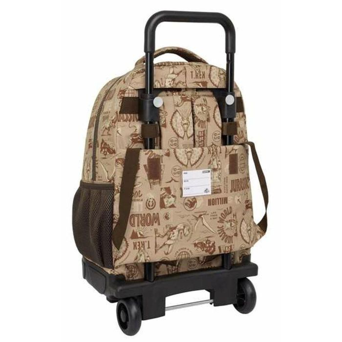 Mochila Safta Grande Con Ruedas Compact Extraible Jurassic World 450x330x220 mm 1 Mochila Safta Grande Con Ruedas Compact Extraible Jurassic World 450x330x220 mm 1