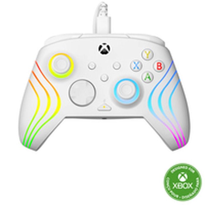 Turtle Beach Afterglow Wave Xbox Series X|S, Xbox One, PC - Mando con Cable RGB Blanco - TUR0840454400076 6