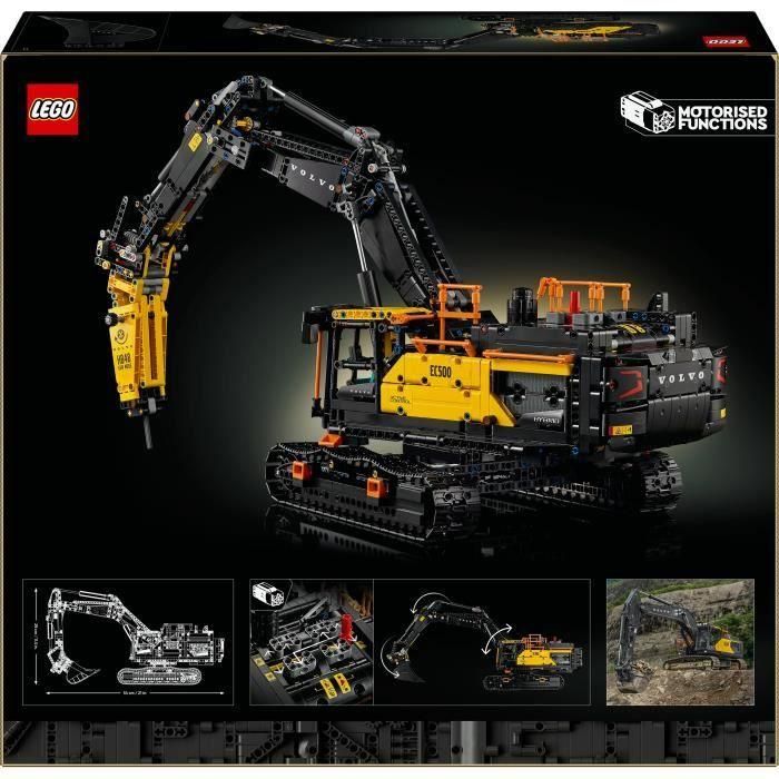 LEGO 42215 Technic Excavadora Híbrida Volvo EC500 - Set de Construcción Detallado para Adultos 5 LEGO 42215 Technic Excavadora Híbrida Volvo EC500 - Set de Construcción Detallado para Adultos 5