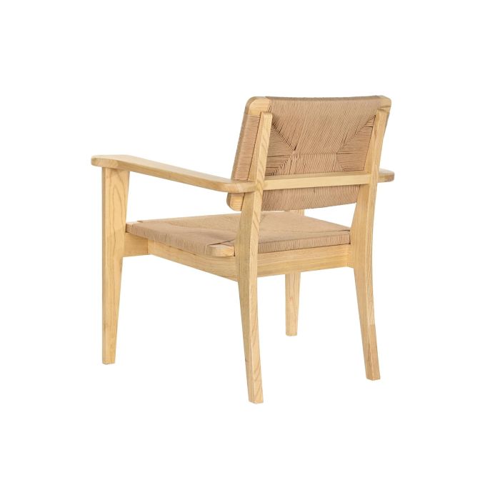 DKD Home Decor Silla Horeca Natural Olmo Fibra 62 x 84 x 83 cm 5