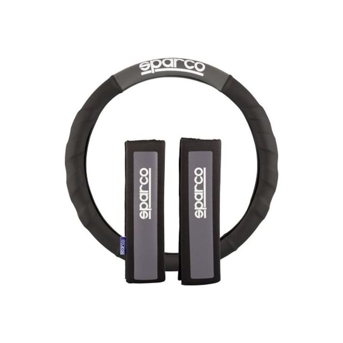 Funda Volante+Almohadilla N-Gr Sparco Negro-Gris Cs10 SPC1111KGR Funda Volante+Almohadilla N-Gr Sparco Negro-Gris Cs10 SPC1111KGR