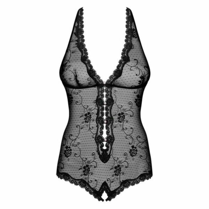 Body Obsessive Fiorenta teddy Negro L/XL