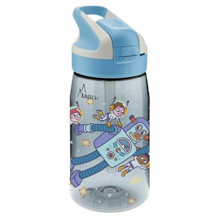 Botella de Agua Laken Summit Space Robots Azul Aguamarina (0,45 L) Botella de Agua Laken Summit Space Robots Azul Aguamarina (0,45 L)
