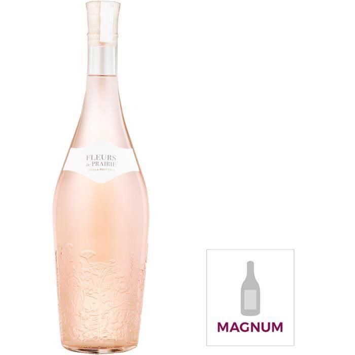Magnum Fleurs De Prairie 2023 Côtes De Provence - Vino rosado de Provenza Magnum Fleurs De Prairie 2023 Côtes De Provence - Vino rosado de Provenza