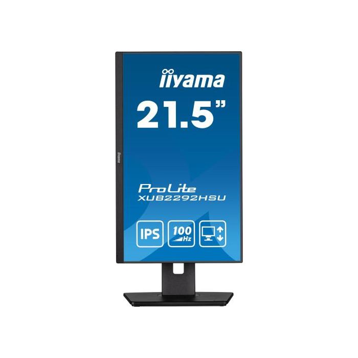MONITOR IIYAMA 21.5"/1920 x 1080/100Hz /2.1MPX/250CD/FHD/16:9/HDMI/IPSLED/NEGRO 2 MONITOR IIYAMA 21.5"/1920 x 1080/100Hz /2.1MPX/250CD/FHD/16:9/HDMI/IPSLED/NEGRO 2