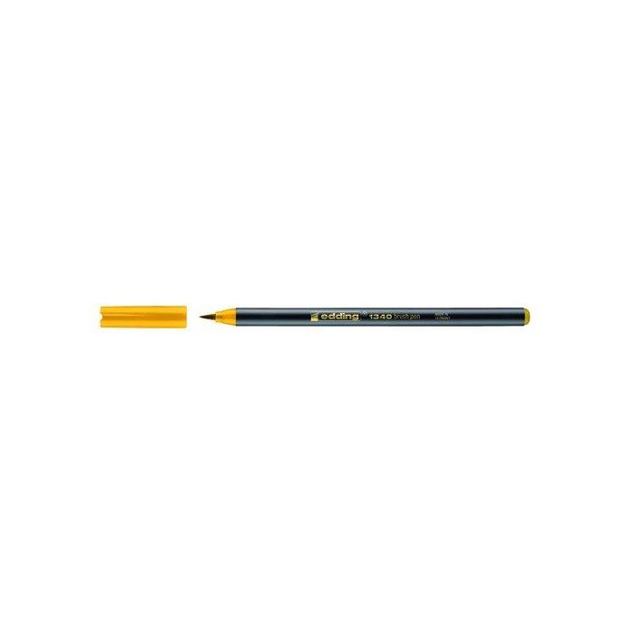 Rotulador Fibra Edding 1340 Brushpen Papaya 10 unidades