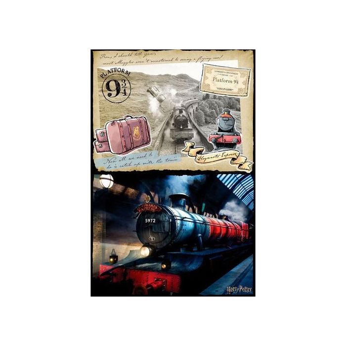 Prime 3d Puzzle Rascar Harry Potter Hogwarts Express 61 x 46 cm 1