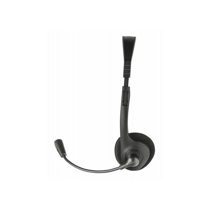 Trust Auriculares Primo Estéreo Jack 3.5 mm Con Micrófono Control Volumen Ajustable Negro 2