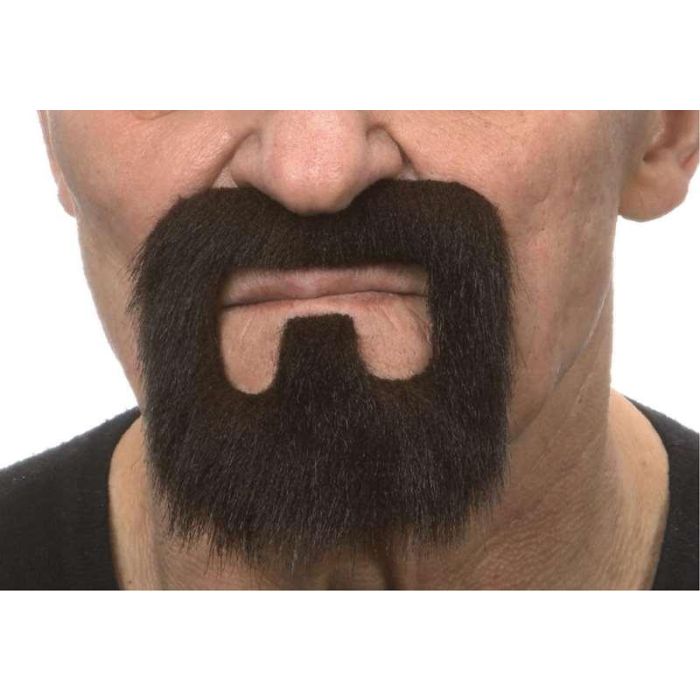 Barba y bigote adulto talla única 1 Barba y bigote adulto talla única 1