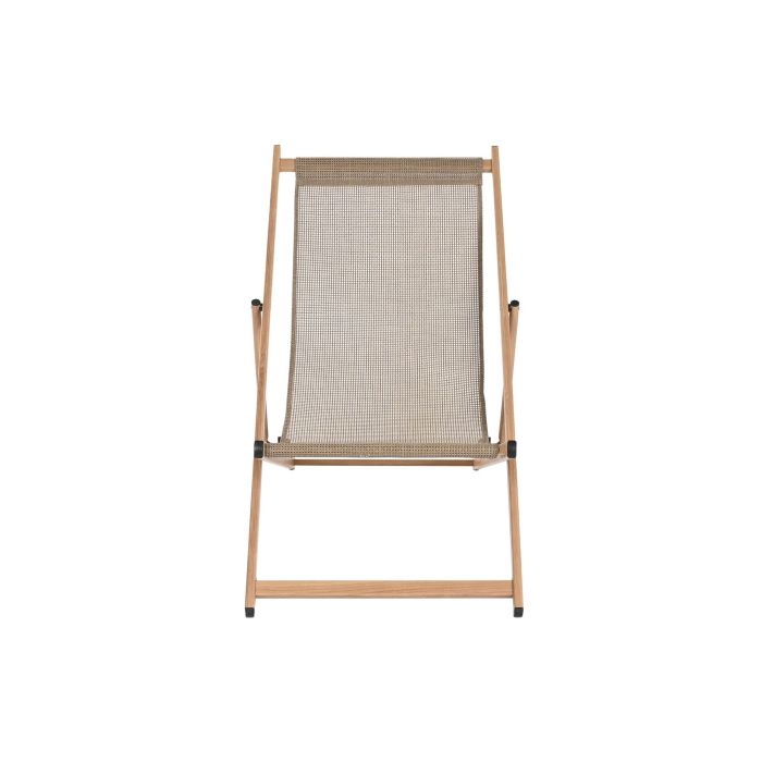 Tumbona Terraza Y Jardin DKD Home Decor Natural 111.5 x 102 x 61 cm (2 Unidades) 1