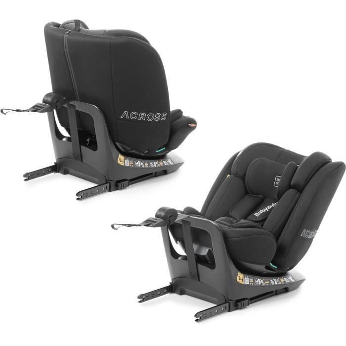 BABYAUTO BAB8435593704172 Silla de coche Across I-Size Isofix Giratoria Reclinable Grupo 0/1/2/3 (40-150 cm) con Reductor Negro 5 BABYAUTO BAB8435593704172 Silla de coche Across I-Size Isofix Giratoria Reclinable Grupo 0/1/2/3 (40-150 cm) con Reductor Negro 5