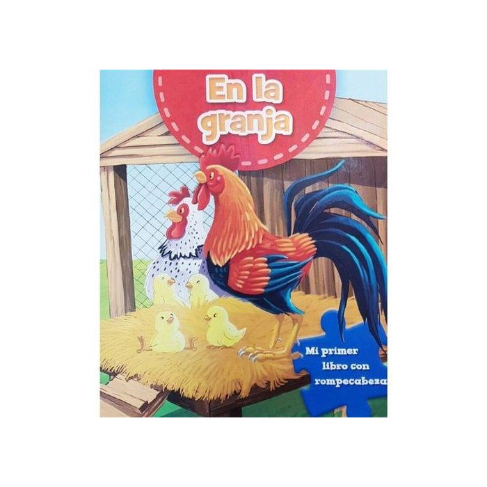 Libro Rompecabezas The Novelty Book En La Granja