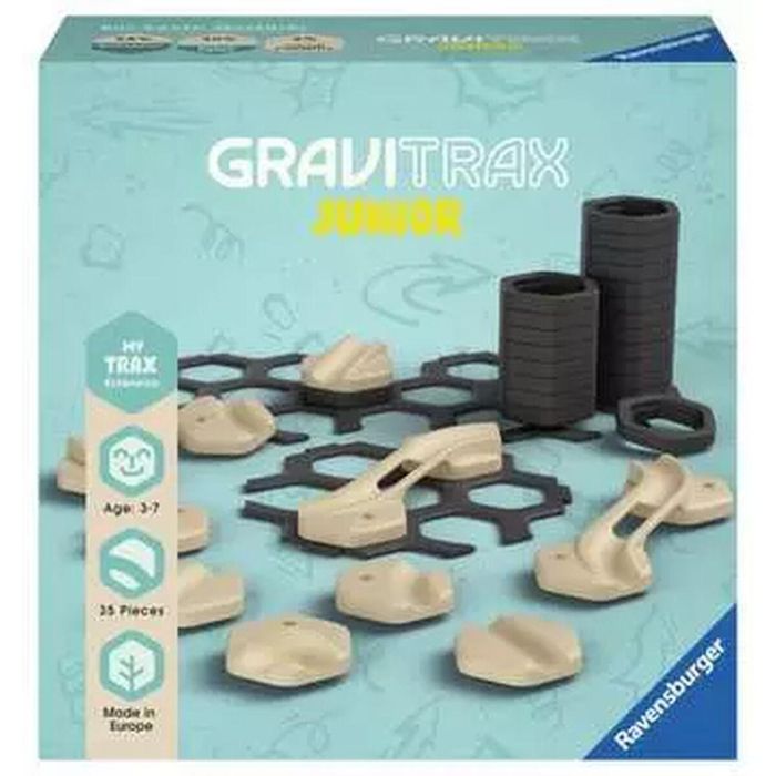 Ravensburger 00027401 GraviTrax JUNIOR Juego de Expansión Trax, Set para Construir Circuitos de Mármol, 3+ Años