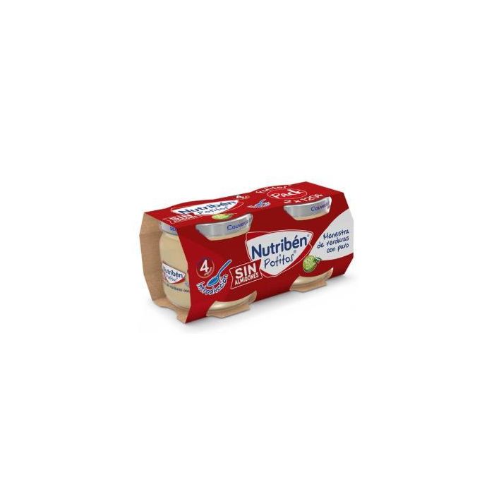 Nutriben Potito Bipack Intro Verdura Pavo 2X120Gr.