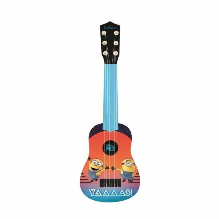 Lexibook Minions Guitarra Acústica para Niños Altura 53 cm