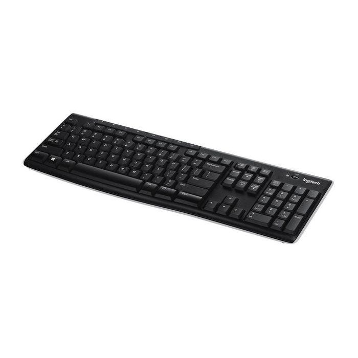 Logitech K270 Teclado Inalámbrico con Receptor Unifying USB, Conexión 2.4 GHz Fiable, Resistente a Salpicaduras, Teclado Numérico 4 Logitech K270 Teclado Inalámbrico con Receptor Unifying USB, Conexión 2.4 GHz Fiable, Resistente a Salpicaduras, Teclado Numérico 4