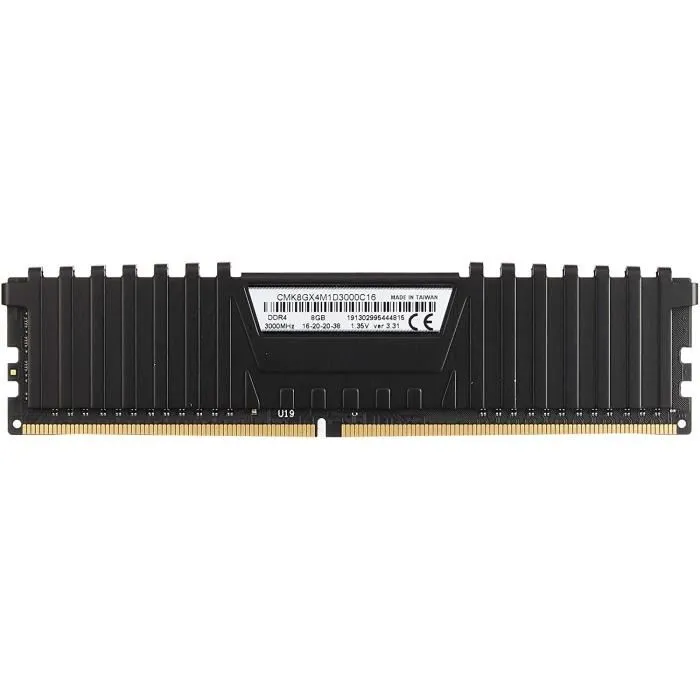 Corsair Vengeance 8 GB (1x8 GB) DDR4 3000MHz CL16 CMK8GX4M1D3000C16 Memoria RAM para PC 2 Corsair Vengeance 8 GB (1x8 GB) DDR4 3000MHz CL16 CMK8GX4M1D3000C16 Memoria RAM para PC 2