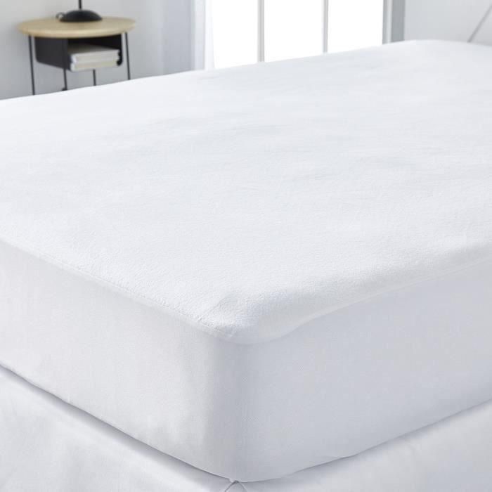 Protector de colchón impermeable - TODAY - Essential - Para cama de matrimonio - 90 x 190 cm - Antiácaros Protector de colchón impermeable - TODAY - Essential - Para cama de matrimonio - 90 x 190 cm - Antiácaros