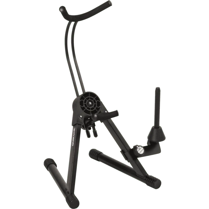 QUIKLOK Soporte Saxo Alto/Tenor Ajustable A36 para Suelo, Plegable, Negro 2