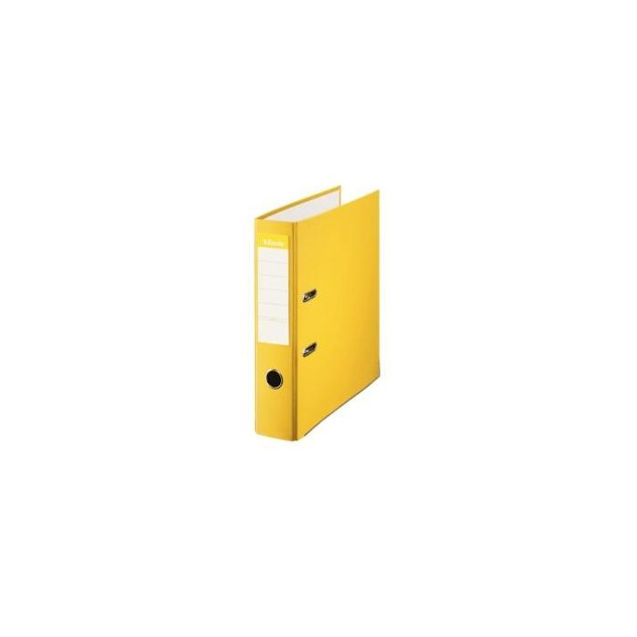 Esselte Archivador Palanca Folio Lomo Ancho Pp Interior Forrado En Papel Rado Cantoneras Amarillo Esselte Archivador Palanca Folio Lomo Ancho Pp Interior Forrado En Papel Rado Cantoneras Amarillo