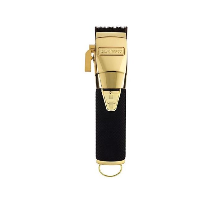 Babyliss Clipper Gold Boost+ Grip Negro con Cuchilla DLC 45mm, Motor Digital 6800 RPM y 2h de Autonomía