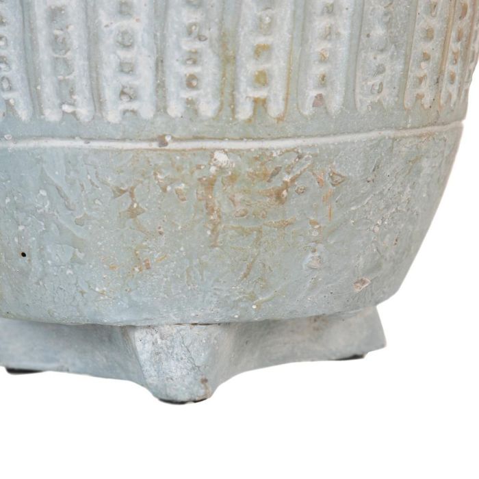 Macetero Cemento Decoración 18,50 X 18,50 X 18 cm