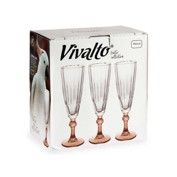 Copa Cava Color Cafe 170Ml Vivalto 6X20CM (48 Unidades) 2 Copa Cava Color Cafe 170Ml Vivalto 6X20CM (48 Unidades) 2