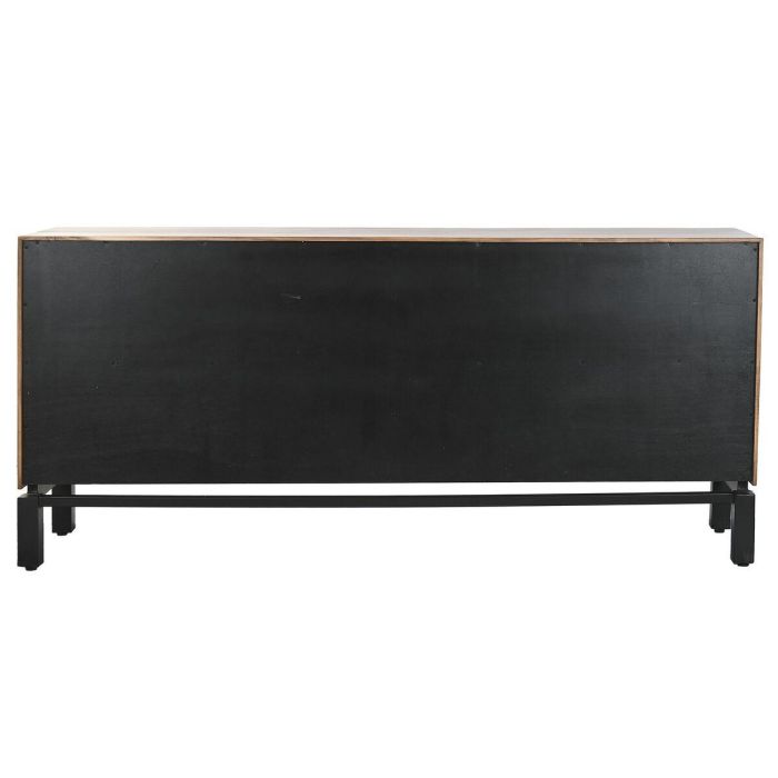 DKD Home Decor Buffet Alpino Teca Santkalp Madera de Teca y Acacia Marrón con 4 Puertas y 2 Estanterías 175x40x80 cm 8 DKD Home Decor Buffet Alpino Teca Santkalp Madera de Teca y Acacia Marrón con 4 Puertas y 2 Estanterías 175x40x80 cm 8
