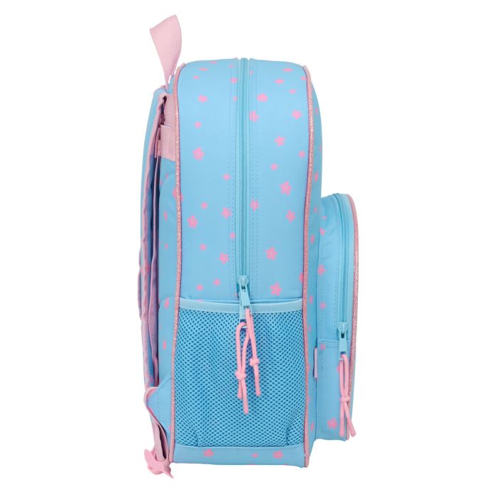 Mochila Escolar Lilo & Stitch Happy Azul cielo 33 x 42 x 14 cm 2 Mochila Escolar Lilo & Stitch Happy Azul cielo 33 x 42 x 14 cm 2