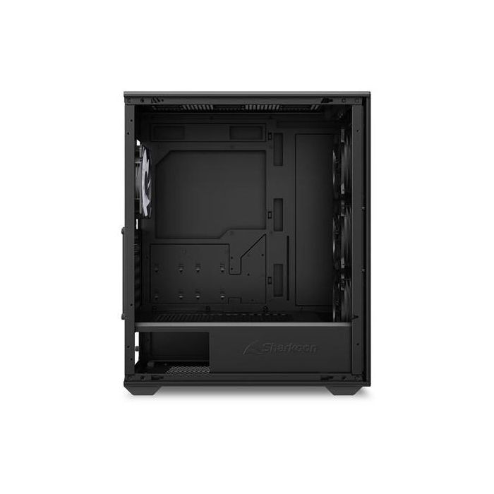 SHARKOON VK2 RGB ATX - Caja Torre de Ordenador con Panel Lateral de Cristal Templado, Negro 4 SHARKOON VK2 RGB ATX - Caja Torre de Ordenador con Panel Lateral de Cristal Templado, Negro 4
