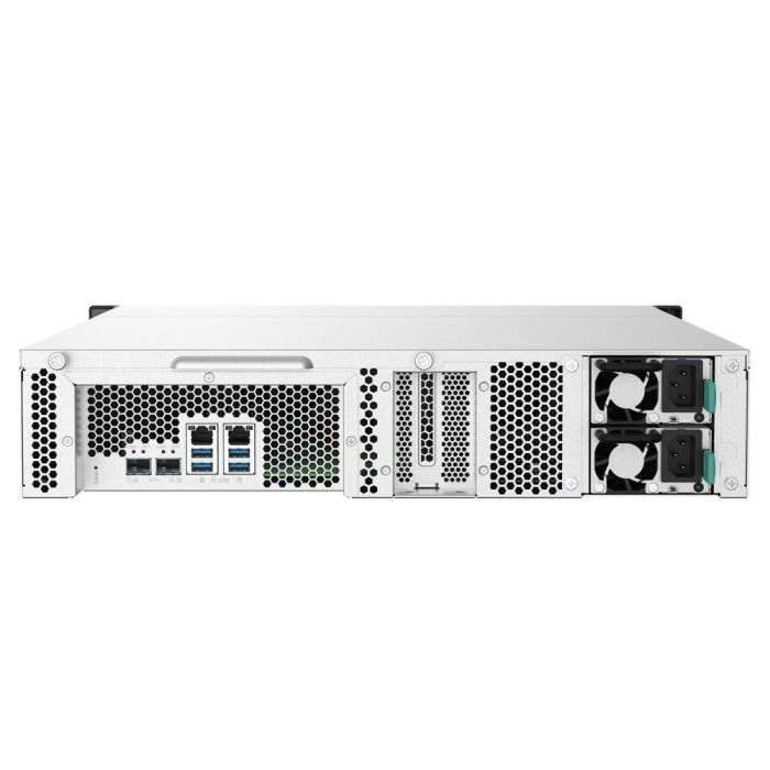 Qnap Servidor NAS Ts-1232Pxu-Rp 12 Bahías 4GB DDR4 RAID 0,1,5,6,10,50,60,JBOD Gigabit Ethernet 5