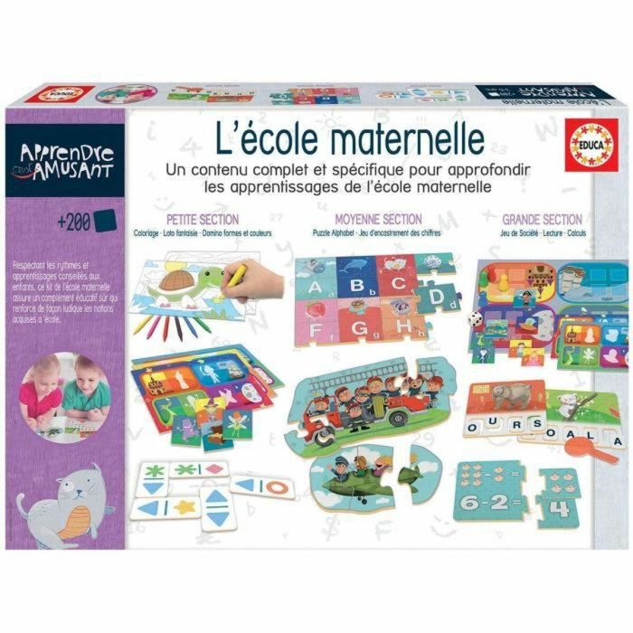Educa Aca Kit Jardín de Infancia: Actividades Educativas para Niños, 3 Niveles (Lectura, Escritura, Cálculo) 1 Educa Aca Kit Jardín de Infancia: Actividades Educativas para Niños, 3 Niveles (Lectura, Escritura, Cálculo) 1