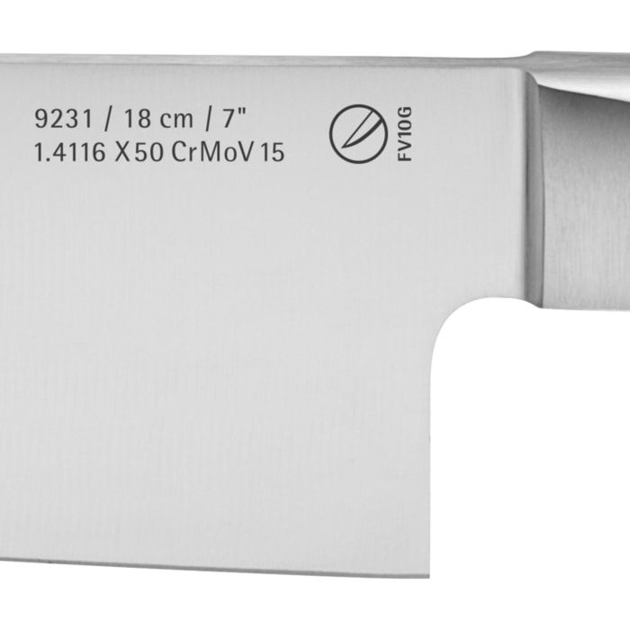 WMF 1892316032 Cuchillo Santoku Spitzenklasse Plus de Acero Inoxidable con Mango Ergonómico, Hoja de 18 cm, 32 cm 1 WMF 1892316032 Cuchillo Santoku Spitzenklasse Plus de Acero Inoxidable con Mango Ergonómico, Hoja de 18 cm, 32 cm 1
