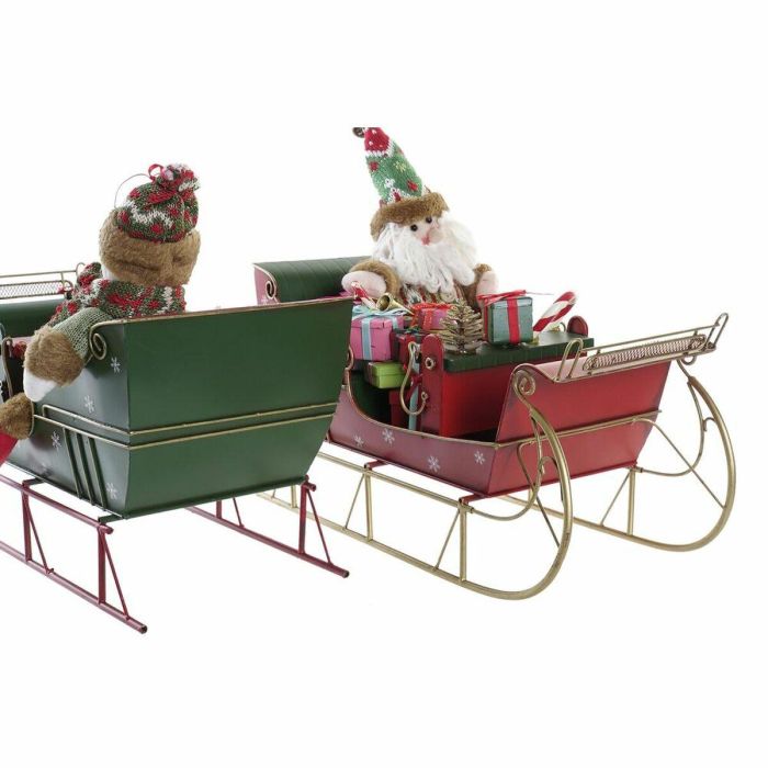 Vehiculo Decoracion Navidad Tradicional DKD Home Decor Rojo Verde 19 x 35 x 38 cm (2 Unidades) 2 Vehiculo Decoracion Navidad Tradicional DKD Home Decor Rojo Verde 19 x 35 x 38 cm (2 Unidades) 2