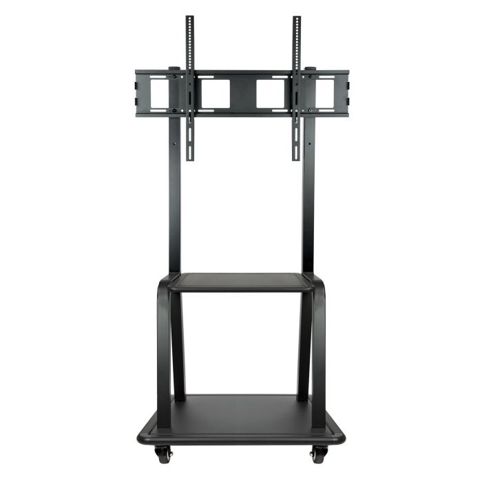 Tooq Soporte TV suelo con ruedas para pantallas de 37" a 100", hasta 150 kg, ajuste de altura, negro 2