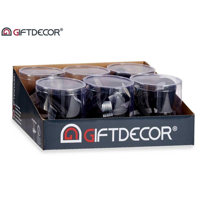 Lámpara Colgante Giftdecor Negro 9.7x9.7x9.4 cm Plástico (12 Unidades) 3 Lámpara Colgante Giftdecor Negro 9.7x9.7x9.4 cm Plástico (12 Unidades) 3